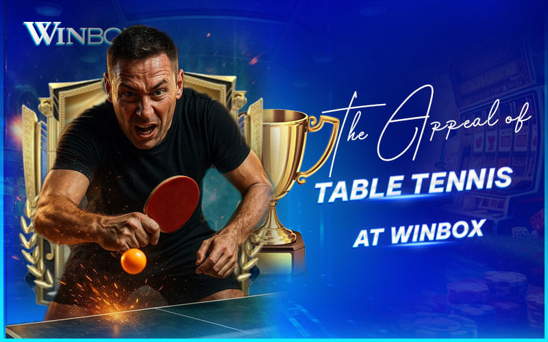 Table tennis betting on Winbox is popular for its fast-paced matches
