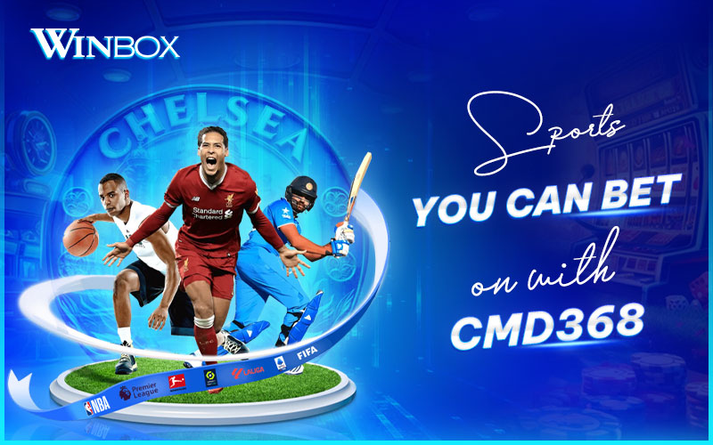 Explore a wide range of sports you can bet on with CMD368 at Winbox Malaysia Explore a wide range of sports you can bet on with CMD368 at Winbox Malaysia