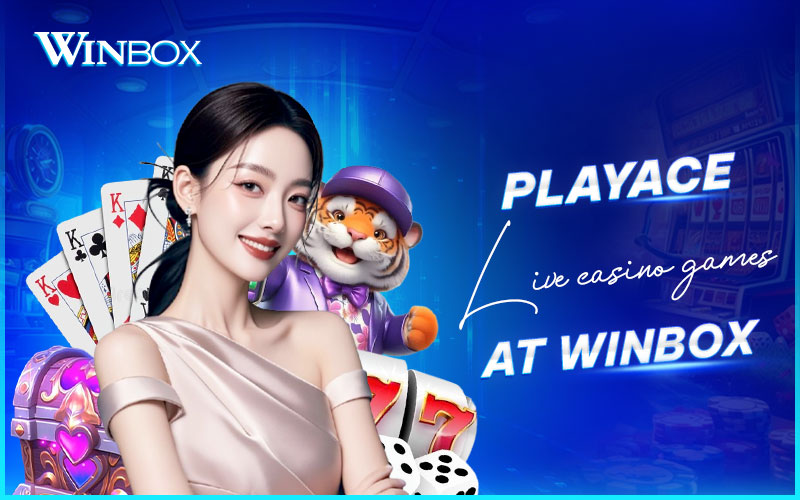 PlayAce live casino games on Winbox